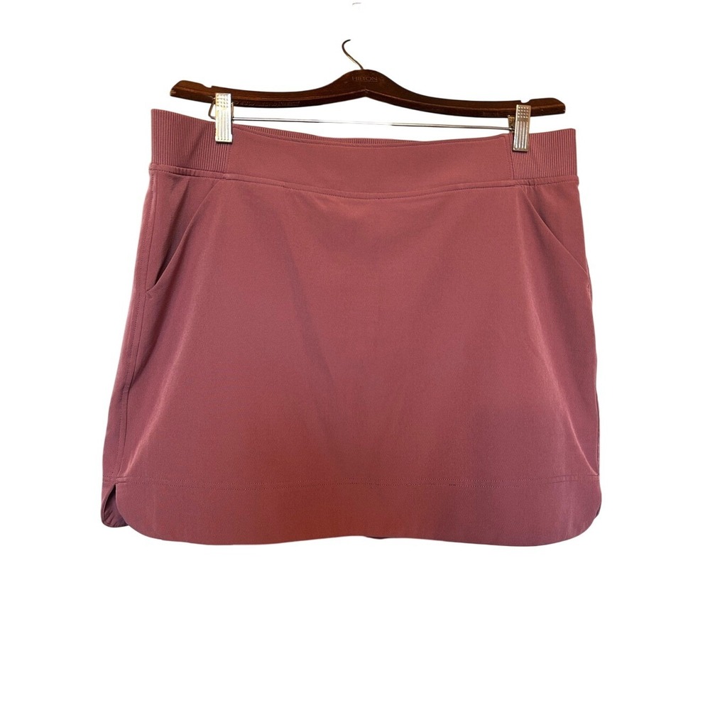 32 Cool Athletic Skort with Pockets in Dusty Rose Size Large